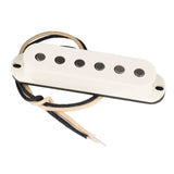 Lollar 10-203-111-14 Vintage Blonde Neck Single Coil Pickup 5.6K Flat Poles Parchment