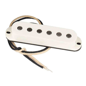 Lollar 10-203-111-14 Single Coil Pickup - "Vintage Blonde hals", flat poles, parchment