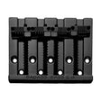Allparts BB3342003 Leo Quan® Badass II™ 4-snarige basbrug, gegroefde zadels, zwart