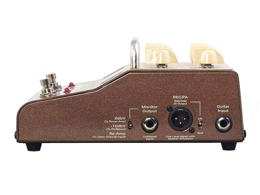Koch 63'OD Preamp Pedaal – 2-Kanaals Buizenvoorversterker met Boost, FX Loop en DI