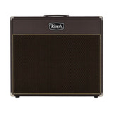 Koch KSC212OB/BR120 Speaker Cabinet – 2x12" 120W Open Back Gitaarcabinet in Bruin met Bruin Speakerdoek