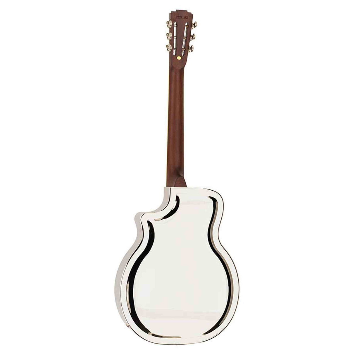 Royall TMP14CSC/NI Tampa Cut SC Tricone Resonator 14-Fret – Bell Brass, Nickel, Lipstick PU, Softcase