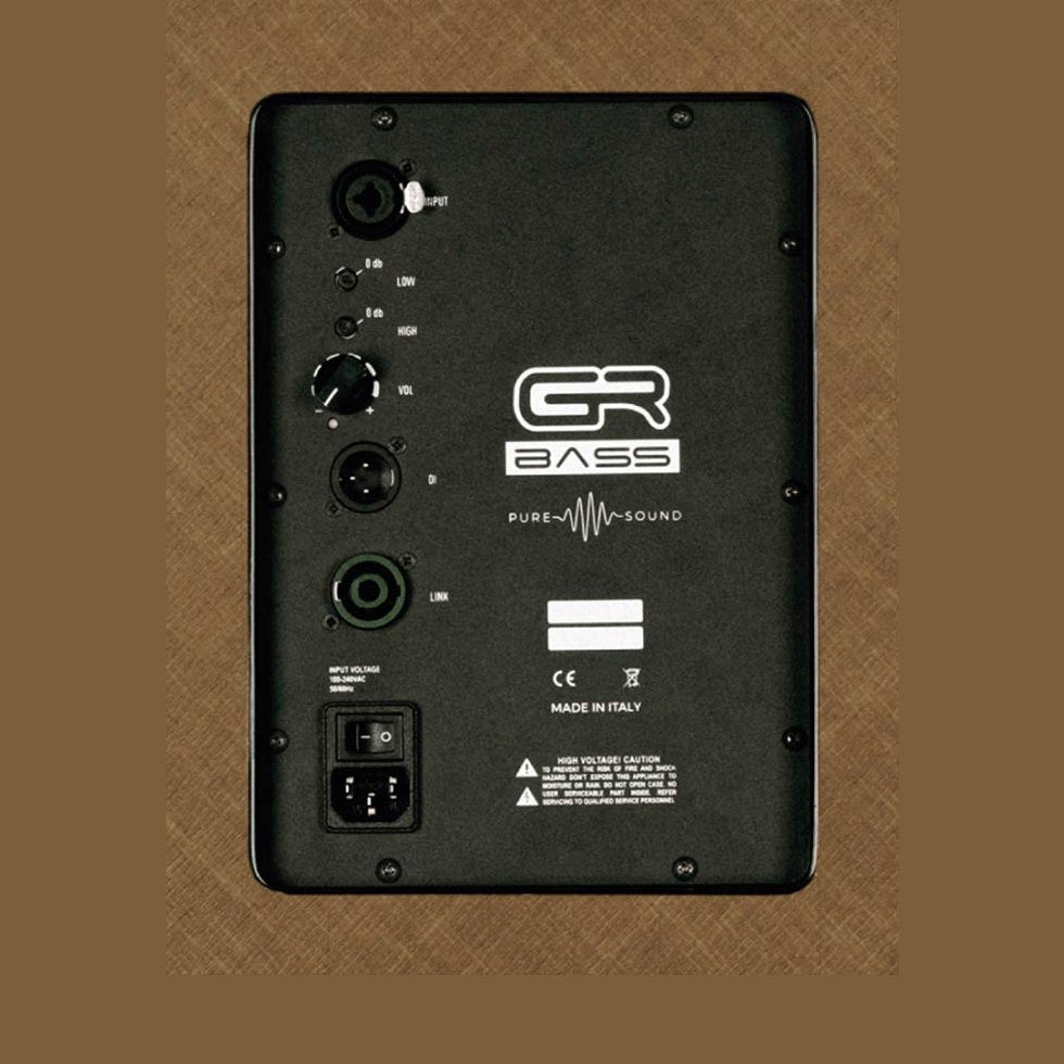 GR Bass NF112H-800AC – Actieve 1x12" Bas Cabinet van Natural Fiber 800W