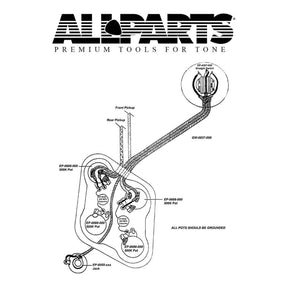 Allparts EP4140000 wiring kit voor Gibson Les Paul