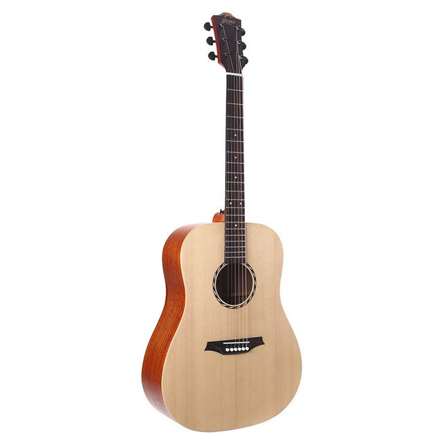 Bromo BAT1NL Tahoma Series linkshandige dreadnought akoestische western gitaar