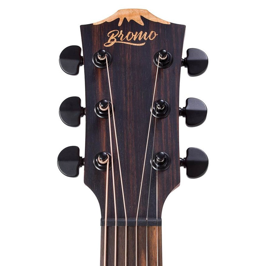 Bromo BAA4CE auditorium naturel semi akoestische western gitaar