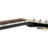 Richwood HSD-55-BK Heritage Series Dreadnought massief sparren bovenblad hoogglans zwart