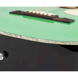 Richwood HSP-55-GN Heritage Series Parlor massief sparren bovenblad mintgroen hoogglans