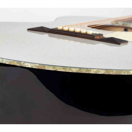 Richwood HSJ-55-GS Heritage Series Jumbo massief sparren bovenblad zilver metallic