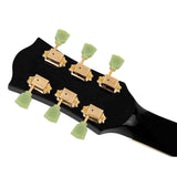 Richwood HSDS42BK Heritage Series Dreadnought massief sparren bovenblad hoogglans zwart