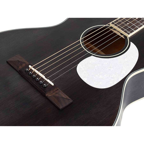 Richwood HSP-35-MBK Heritage Series Parlor massief ceder bovenblad mat zwart