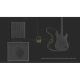 NUX B-8 professioneel 2.4ghz draadloos systeem universeel voor instrumenten