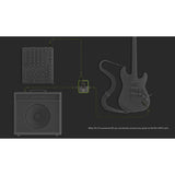 NUX B-8 professioneel 2.4ghz draadloos systeem universeel voor instrumenten