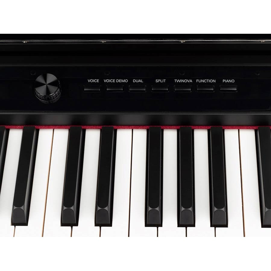 Medeli DP650KW/GB digitale piano hoogglans zwart