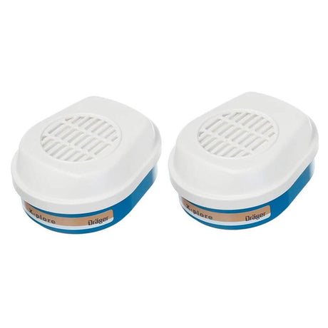 NitorLACK N920192106 Vervangingsfilters A2B2 voor Dräger X-plore Veiligheidsmasker – Set van 2