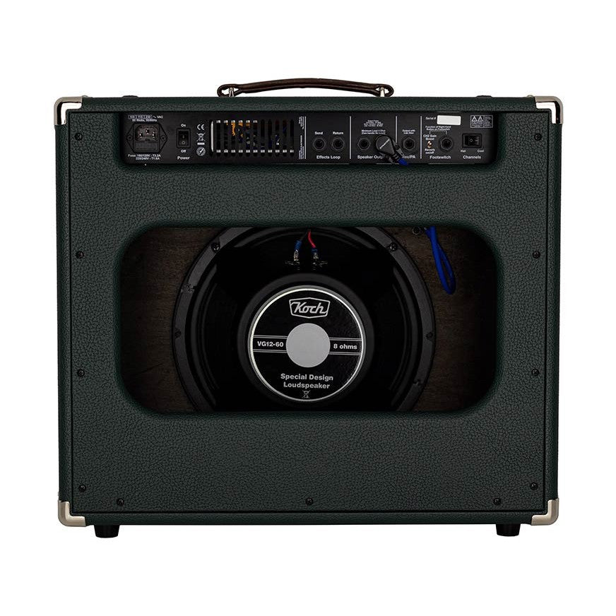Koch J45/C112G Jupiter Gitaarversterker – 45W Combo, 12” Speaker, 3 Kanalen & ATR, Groen