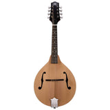 SX SMA600 A-Style Mandoline – Massief Sparren Top, Gevlamd Okoumé & Gigbag