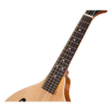 SX SMA600 A-Style Mandoline – Massief Sparren Top, Gevlamd Okoumé & Gigbag