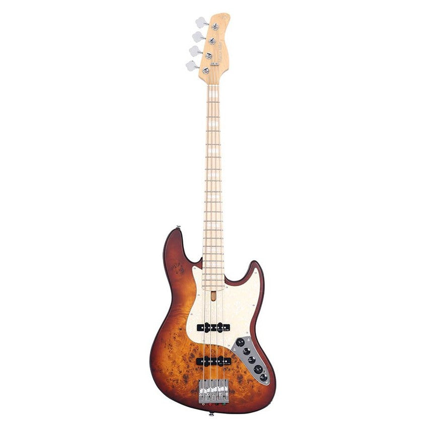Sire V7 SR4/TSS Marcus Miller Reissue swamp ash 4-snarige actieve basgitaar Tobacco Sunburst Satin