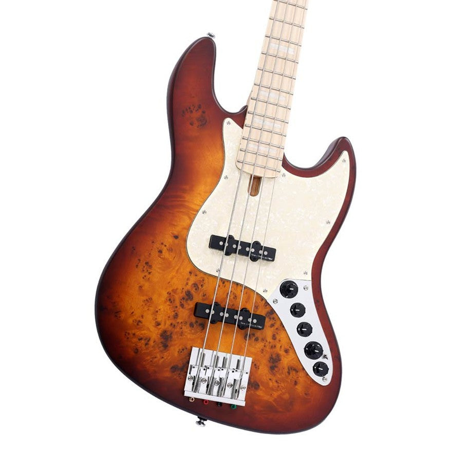 Sire V7 SR4/TSS Marcus Miller Reissue swamp ash 4-snarige actieve basgitaar Tobacco Sunburst Satin