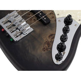 Sire V7 SR4/TBKS Marcus Miller Reissue swamp ash 4-snarige actieve basgitaar Transparent Black Satin