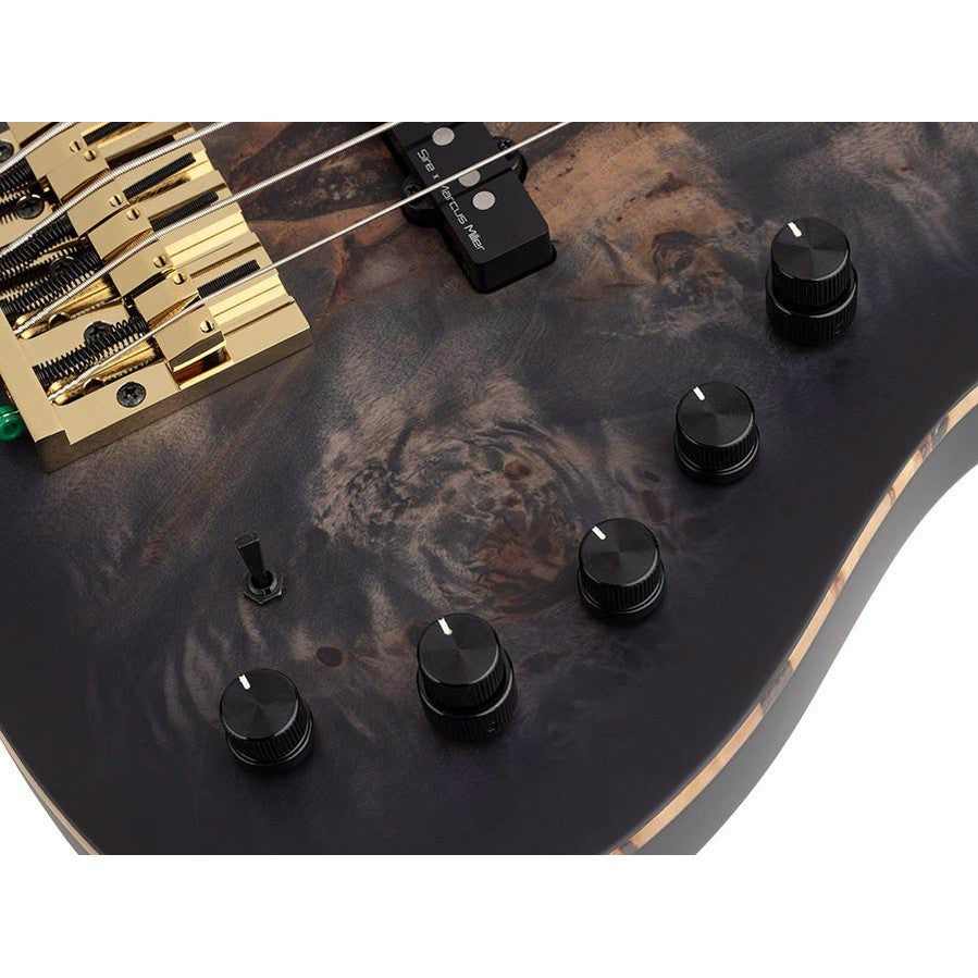 Sire V10 4/TBKS Marcus Miller 4-snarige actieve basgitaar Transparent Black Satin