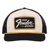 Fender 9122421201 1946 Gold Braid Pet – Crème/Zwart Retro 5-Panel