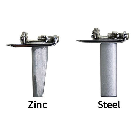 Hosco Japan HK-02CS Twee-Punts Tremolo brug met Stalen zadels Chroom