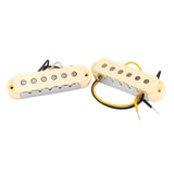 Lollar 10-702-5-5 Set Van Twee "Jaguar" Single Coil Pickups - hals en brug, creme