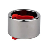 Black Mountain BMST50/XL slide ring, 50gr wolfraamstaal met veerbelaste gripclip EXTRA GROOT 24mm