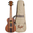 Flight ALMDUC460 DUC460 Concert Ukulele - Amara Met Tas