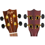 Flight ALMDUC460 DUC460 Concert Ukulele - Amara Met Tas