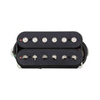 Gotoh GPU-HBCLABNX Classic Alpha Humbucker Pickup - Alnico 2 bars, hals, zwart