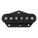 Gotoh GPU-TLCL-BX Classic Single Coil TE Pickup - Alnico 5 staafmagneten, brug, zwart