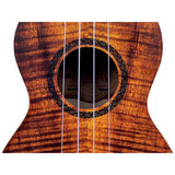 Mahalo MA1KA Artist Elite Series Soprano Ukulele Flame Koa