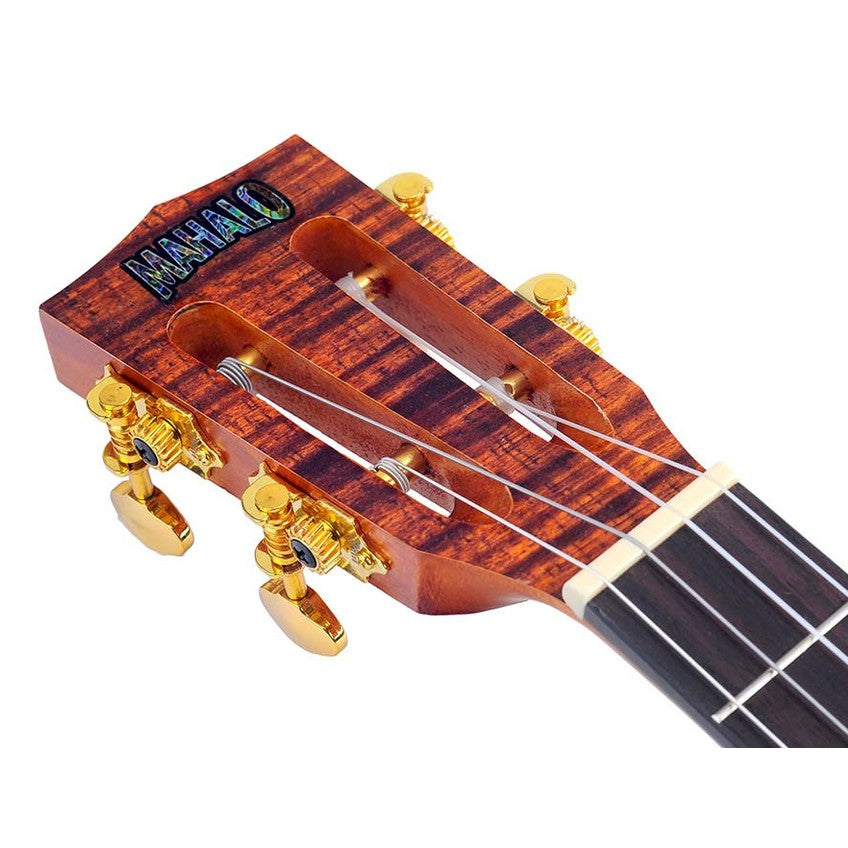 Mahalo MA4KA Artist Elite Series Bariton Ukulele Flame Koa