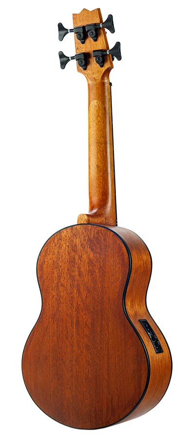 Mahalo MB1TBR Semi Akoestische Ukulele Bass Transparant Bruin