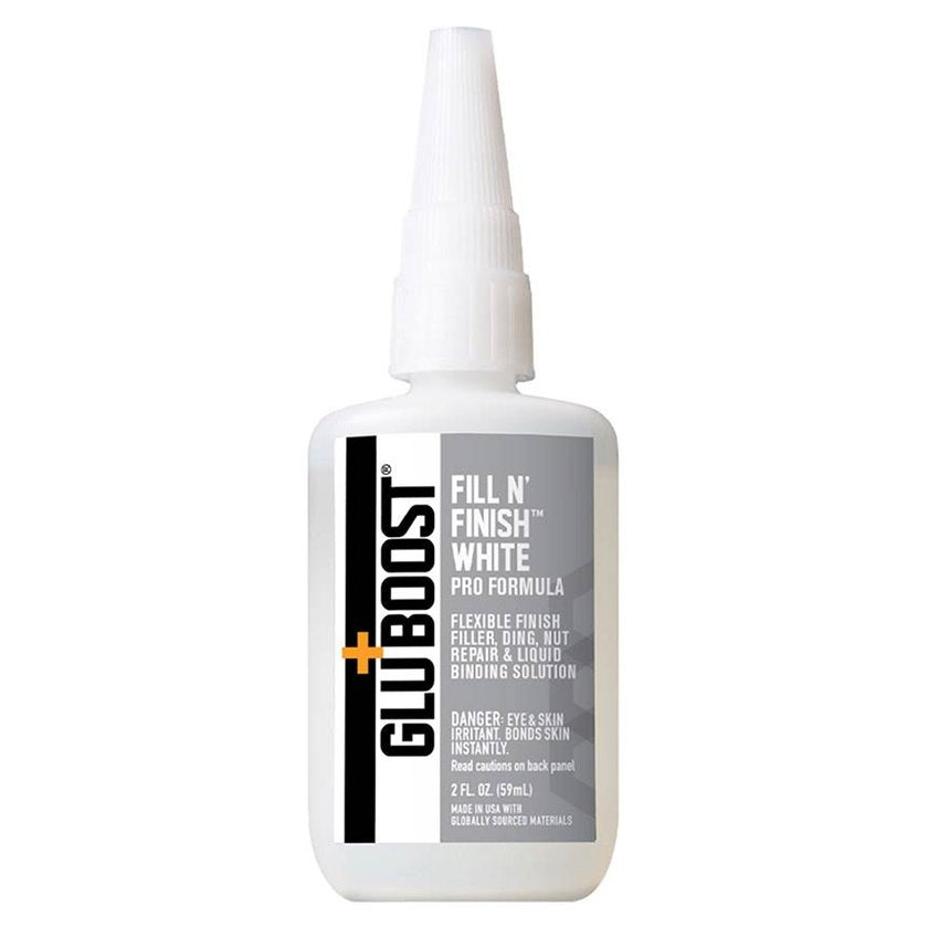 GluBoost GBFNFWHT Fill n’ Finish White – Cyanoacrylaatlijm 59ml