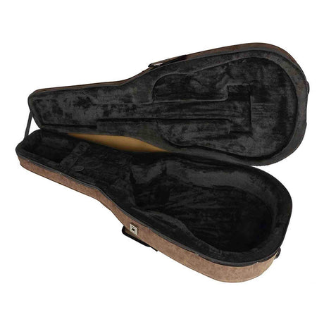 Royall BB14CSC/FL Bantam Blazer SC Resonator 14-Fret – Flamed Maple, Parlor, Lipstick PU, Softcase