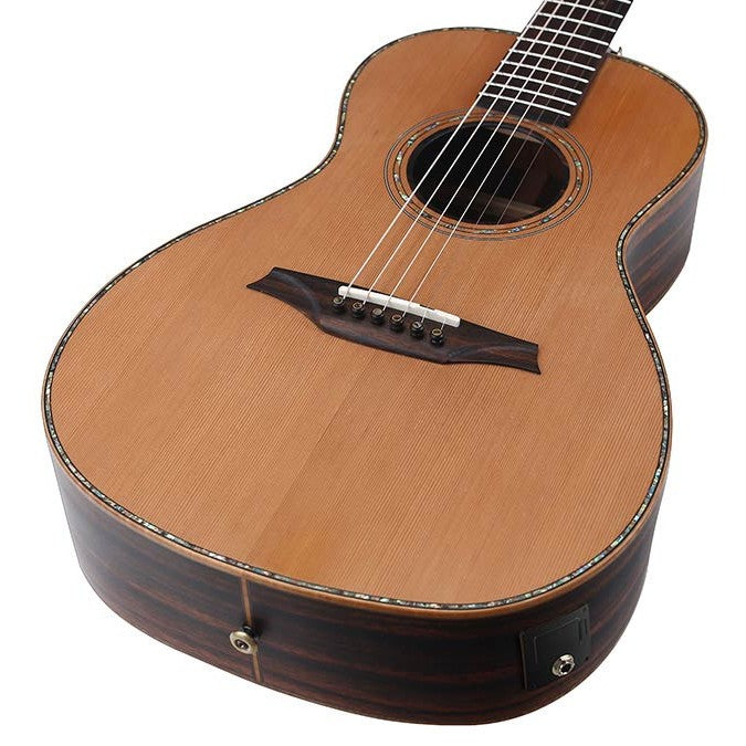 Bromo BAR6E Rocky Mountain Series parlor akoestische western gitaar Semi Akoestisch