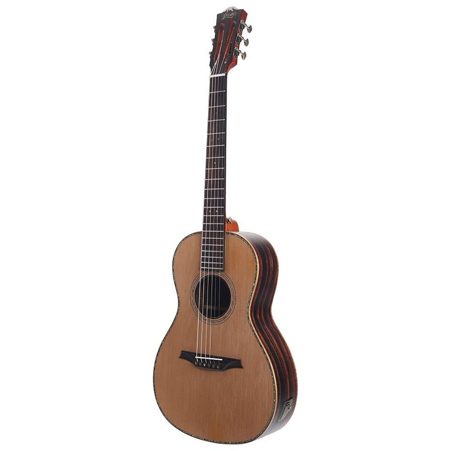Bromo BAR6E Rocky Mountain Series parlor akoestische western gitaar Semi Akoestisch