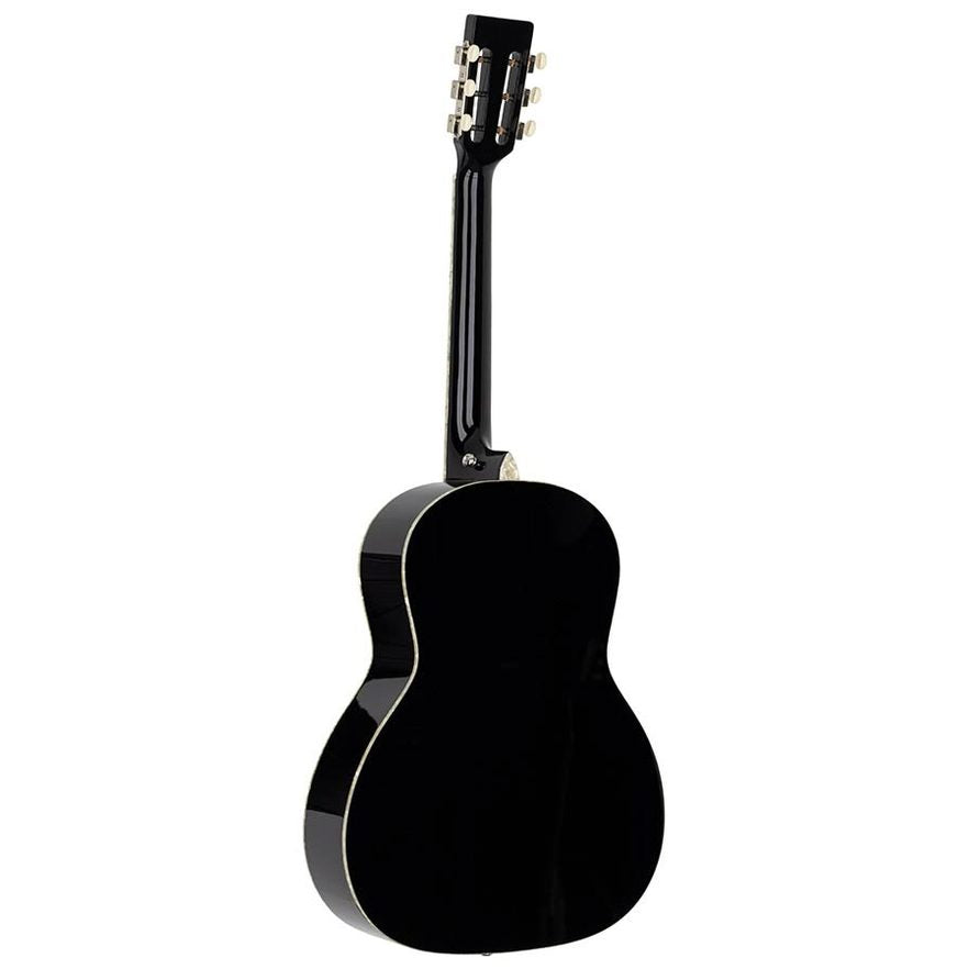 Richwood HSP-55-GS Heritage Series parlor akoestische westerngitaar zilver metallic