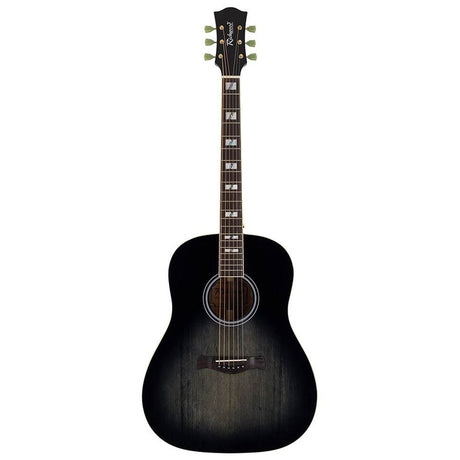 Richwood HSDS-42-TBK Heritage Series dreadnought akoestische western gitaar zwart