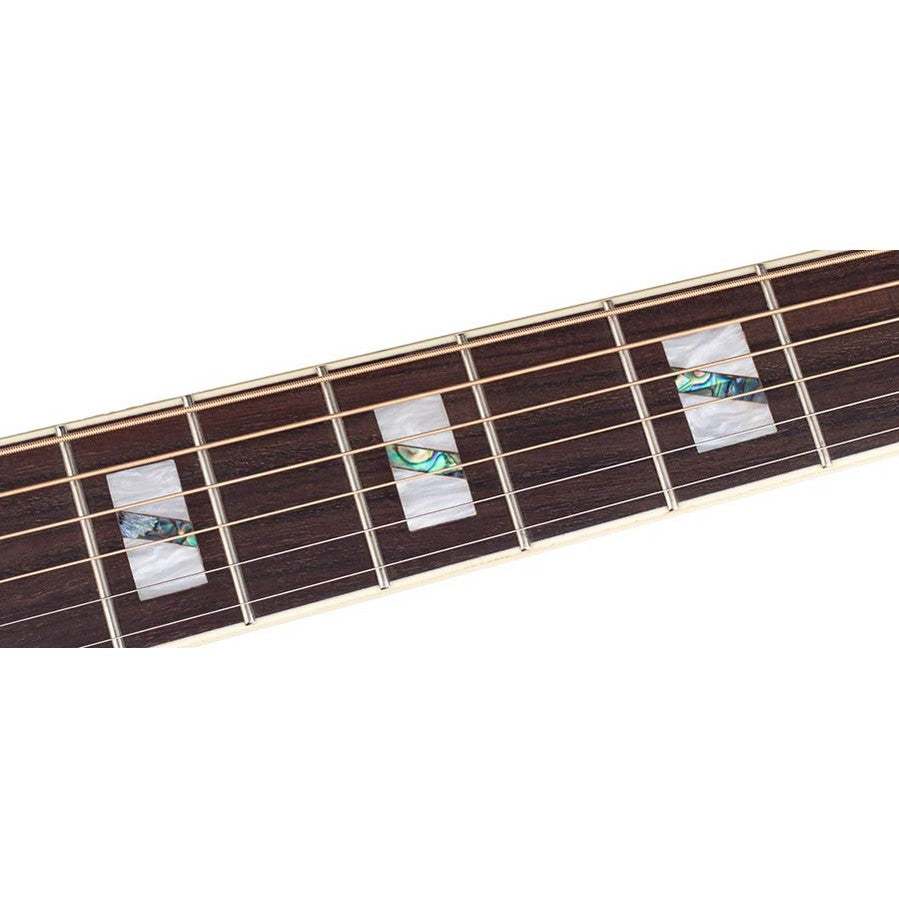 Richwood HSJS-42-TRD Heritage Series jumbo akoestische western gitaar rood