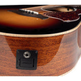 Richwood RD-27-CEBS Artist Series dreadnought semi akoestische westerngitaar sunburst