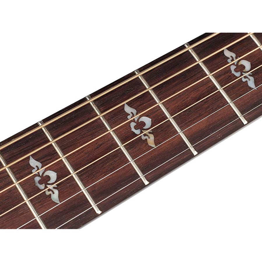 Richwood RD-27-CEBS Artist Series dreadnought semi akoestische westerngitaar sunburst