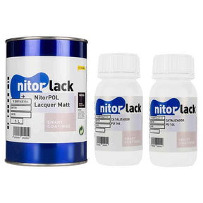 NitorLACK NitorPOL Polyurethaan Lak Mat Transparant