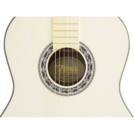 Valencia VC354VR Klassieke gitaar 4/4, sitka spar & mahonie, ivoor