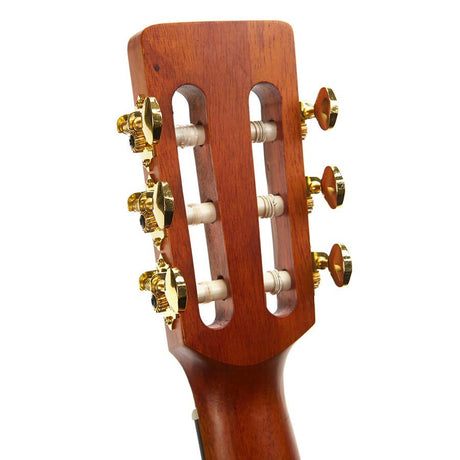 Valencia VA434 nylon snarige auditorium gitaar, sitka sparren top, nato zij- en achterblad, satin finish