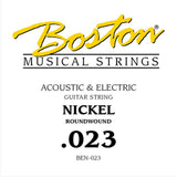 Boston BEN-023 023 snaar, nickel roundwound